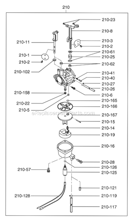 Page I Diagram and Parts List for EX400SE5041  Subaru Engine