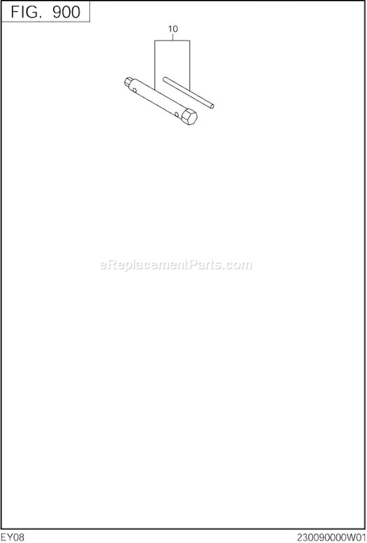 Accessories Diagram and Parts List for EY080D44020  Subaru Engine