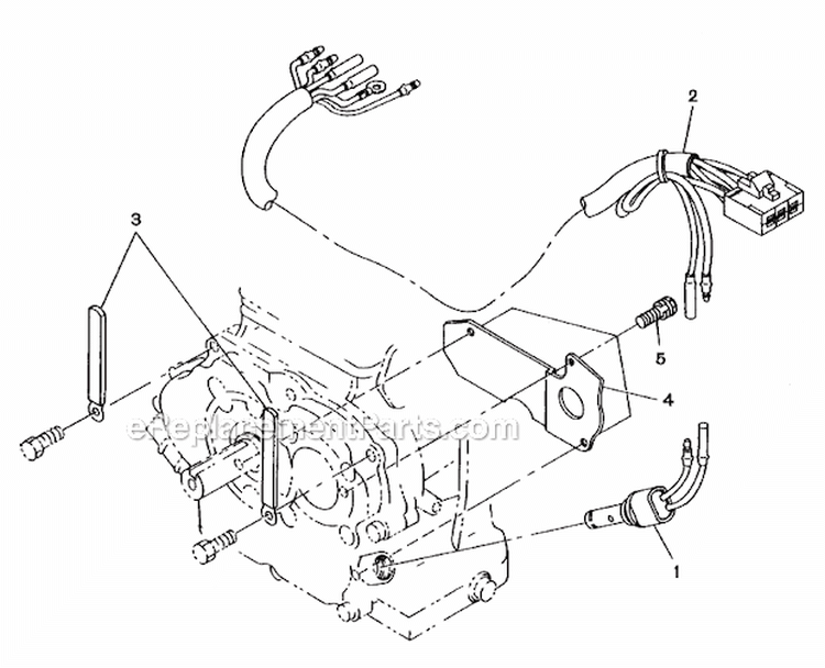 Oil_Sensor Diagram and Parts List for RGV4100  Subaru Generator