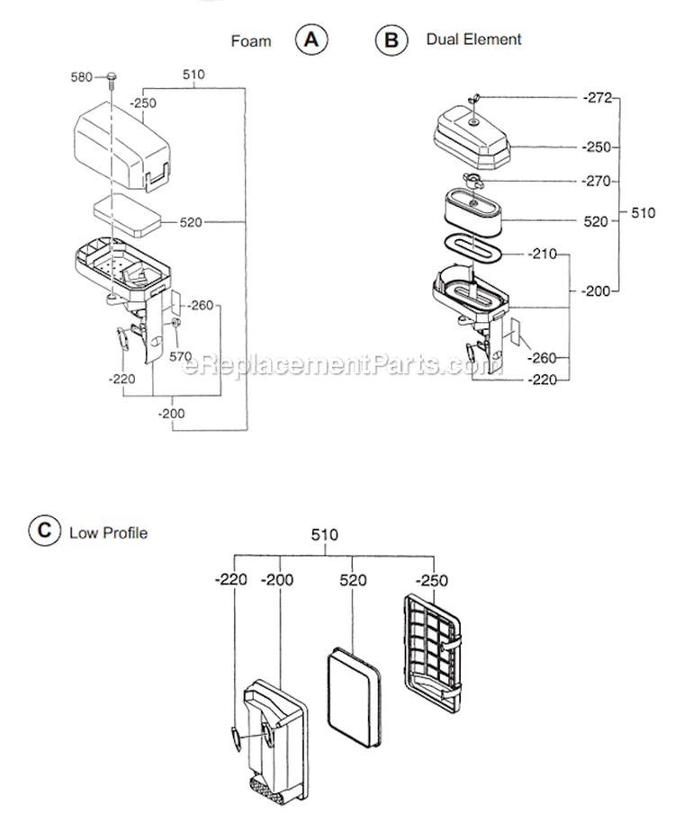 Page D Diagram and Parts List for SP170  Subaru Engine