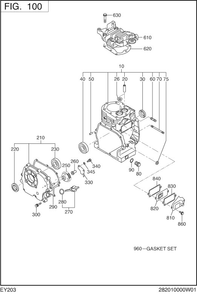 Part Location Diagram of 282-63601-H3 Subaru Oil Gauge