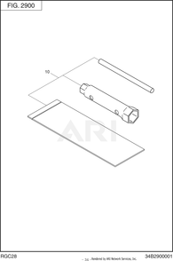 2900 Accessory Diagram and Parts List for RAS28017010  Subaru Generator