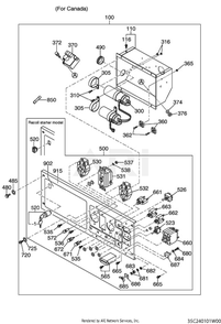 Part Location Diagram of 35C-70208-00 Subaru Control Panel A Ay