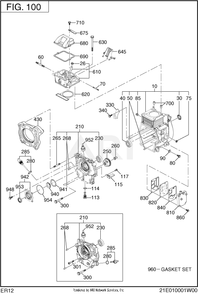 Part Location Diagram of 024-01100-20 Subaru O-Ring  Er12