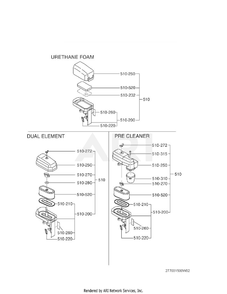 315 Intake And Exhaust Diagram and Parts List for EX170DM2471  Subaru Engine