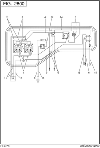 Part Location Diagram of RGN15501968000 Subaru Wire
