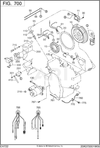 Part Location Diagram of 263-95001-03 Subaru Label,control Box