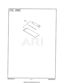 2900 Accessory Diagram and Parts List for RAS17017010  Subaru Generator