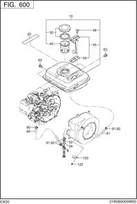 Part Location Diagram of 21J-69918-03 Subaru Hose Clamp