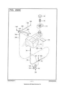 Part Location Diagram of 004-36051-20 Subaru Screw and Washer AY