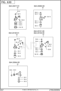 Part Location Diagram of 064-20041-10 Subaru Filter