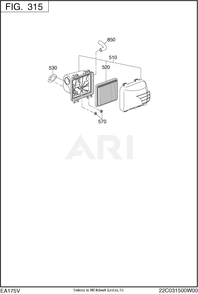 Part Location Diagram of 17150Z03011000 Subaru Air Cleaner Element (ea175& Ea
