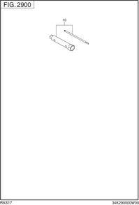 Accessories Label Group Diagram and Parts List for RAS17018011 R1700i Subaru Generator