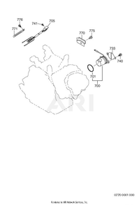 Part Location Diagram of 20B-75501-13 Subaru Wire clamp