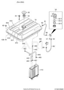 Part Location Diagram of 073-20056-60 Subaru Label, (Warning)