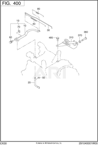 Part Location Diagram of 22E-42502-03 Subaru Governor Spring