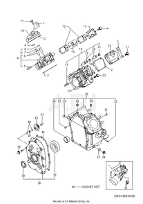 Part Location Diagram of 263-46214-03 Subaru Washer