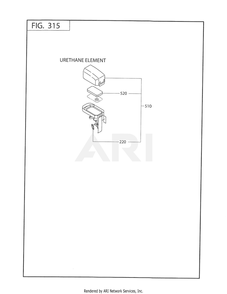 315 Intake And Exhaust Diagram and Parts List for 170DT1012  Subaru Engine