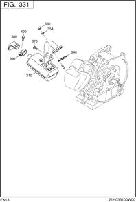 Part Location Diagram of 21J-35201-03 Subaru Gasket(Muffler)