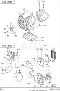 Part Location Diagram of 278-39701-03 Subaru Sponge, Insulator