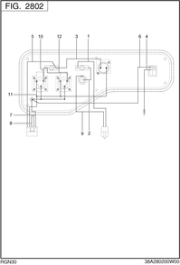 Part Location Diagram of RGN15502280000 Subaru Wire