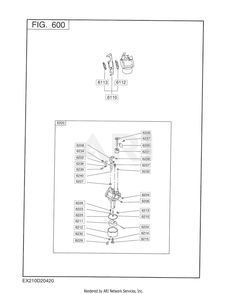 Part Location Diagram of 278-62314-10 Subaru Carburetor ay