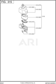 Part Location Diagram of 270-32720-08 Subaru Packing
