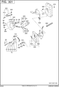 Part Location Diagram of 20B-31602-20 Subaru Camshaft Assembly