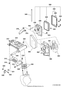 Part Location Diagram of 279-32638-08 Subaru Cleaner Body Comp