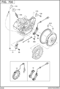 Part Location Diagram of X65-50003-40 Subaru Spark Plug Cap