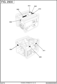 Part Location Diagram of 073-20059-50 Subaru Label(Co Gas)