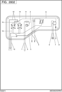 Wire Harness Diagram and Parts List for RGN71118500 RGN7100E Subaru Generator