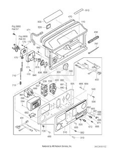 2400 Control Diagram and Parts List for RAS28023021  Subaru Generator