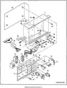 Part Location Diagram of 353-45703-08 Subaru Ac Concent