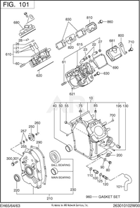 Part Location Diagram of 280-19001-03 Subaru Hook