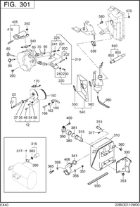 Part Location Diagram of 20B-37201-03 Subaru Sus Mesh