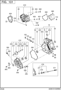 Part Location Diagram of 21J-19904-03 Subaru Stud