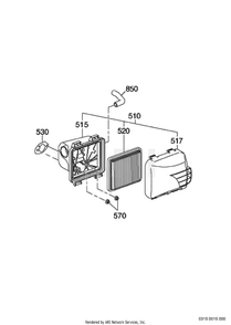 315 Air Cleaner Diagram and Parts List for EA175VS7300  Subaru Engine