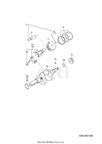 Part Location Diagram of 263-25022-03 Subaru Spacer (0.8)