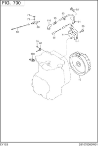Part Location Diagram of X65-50002-80 Subaru Spark Plug Cap