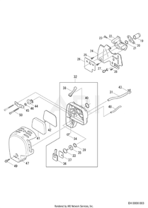 Part Location Diagram of 592-35019-00 Subaru Gasket, carburetor