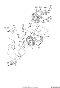 Part Location Diagram of 004-36061-40 Subaru Screw and washer