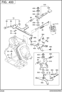 Part Location Diagram of 21J-49903-03 Subaru Tapping Bolt