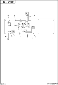 Part Location Diagram of 36A-71005-08 Subaru Wire green rgx 3000-rgx 3800