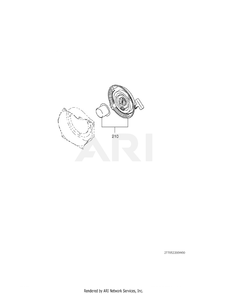 522 Cooling And Starting Diagram and Parts List for EX170DM2471  Subaru Engine