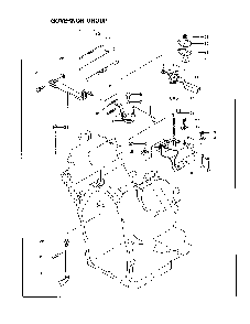 Governor group Diagram and Parts List for EH63  Subaru Engine