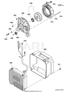 Part Location Diagram of 34B-48102-01 Subaru Wire Harness