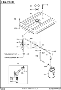 Part Location Diagram of 085-10418-80 Subaru Rubber Pipe