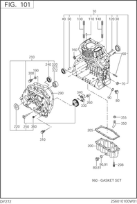 Part Location Diagram of 220-41601-H3 Subaru Flyweight