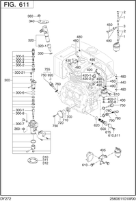 Part Location Diagram of 073-20061-30 Subaru Label(Oil)